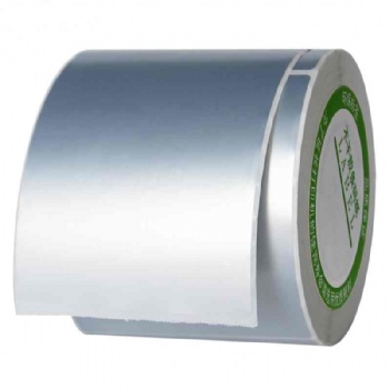 Matt Silver PET Label Sticker